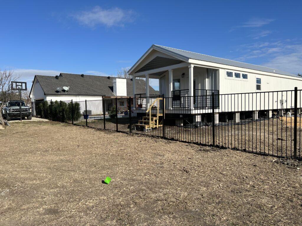 6' Iron Fencing flat top